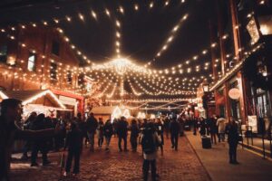 The Toronto Christmas Market in The Distillery District